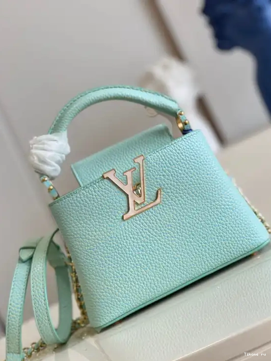 Affordable VUITTON CAPUCINES MINI LOUIS 0602